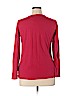 Fashion Bug 100% Cotton Red 3/4 Sleeve Top Size XL - photo 2