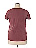 Sonoma Goods for Life 100% Cotton Burgundy Short Sleeve T-Shirt Size XL - photo 2