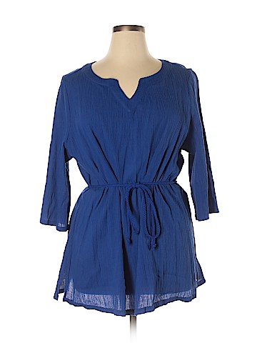 D&Co. Short Sleeve Blouse (view 1)