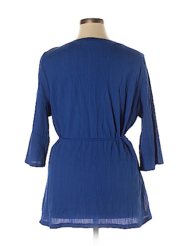 D&Co. Short Sleeve Blouse (view 2)