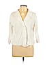 Croft & Barrow 100% Cotton White Cardigan Size XL - photo 1