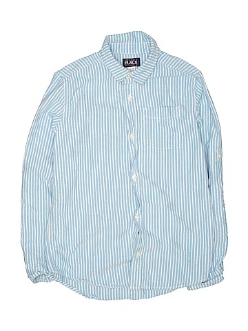 The Children's Place Long Sleeve Button-Down Shirt (view 1)