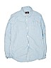 The Children's Place 100% Cotton Blue Long Sleeve Button-Down Shirt Size 14 - photo 1