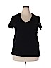 Universal Thread 100% Cotton Black Short Sleeve T-Shirt Size XXL - photo 1