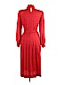 Brooks Brothers 100% Silk Red Casual Dress Size 10 - photo 2