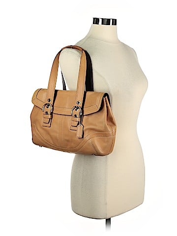 Coach Factory Leather Satchel (view 2)