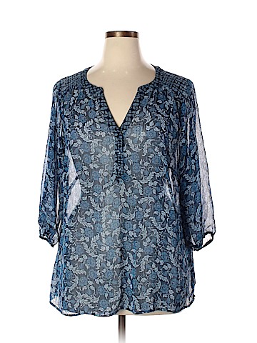 Zac & Rachel 3/4 Sleeve Blouse (view 1)