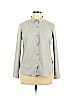 Apt. 9 Gray Long Sleeve Button-Down Shirt Size 14 - photo 1