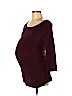 Isabel Maternity Burgundy Casual Dress Size M - photo 1