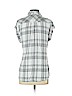 Rails 100% Rayon White Short Sleeve Button-Down Shirt Size XS - photo 2
