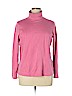 L.L.Bean Pink Long Sleeve Turtleneck Size XL - photo 1