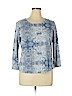 Chico's Blue 3/4 Sleeve T-Shirt Size XL (3) - photo 1