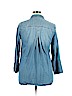 Bella Dahl 100% Cotton Blue Long Sleeve Button-Down Shirt Size XL - photo 2