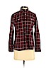 Banana Republic Burgundy Long Sleeve Button-Down Shirt Size XS (petite) - photo 1