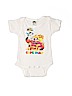 Jasper 100% Cotton White Short Sleeve Onesie 9-12 MO / 12 MO - photo 1