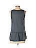 Assorted Brands 100% Polyester Gray Sleeveless Blouse Size 1 - photo 2