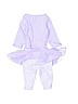 Carter's 100% Cotton Graphic Purple Long Sleeve Onesie 0-3 MO / 3 MO - photo 2