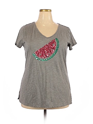 St. John's Bay Short Sleeve T-Shirt (view 1)