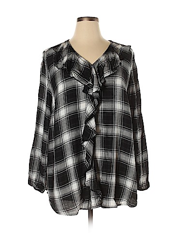 Catherines 3/4 Sleeve Blouse (view 1)