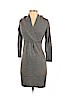 H&M 100% Acrylic Gray Casual Dress Size XS - photo 1