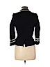 Topshop 100% Cotton Black Blazer Size 6 - photo 2