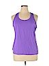 Zella 100% Polyester Purple Active T-Shirt Size XL - photo 1