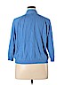 Chico's Blue Silk Cardigan Size XL (3) - photo 2