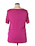 Old Navy 100% Rayon Pink Short Sleeve T-Shirt Size XL - photo 2