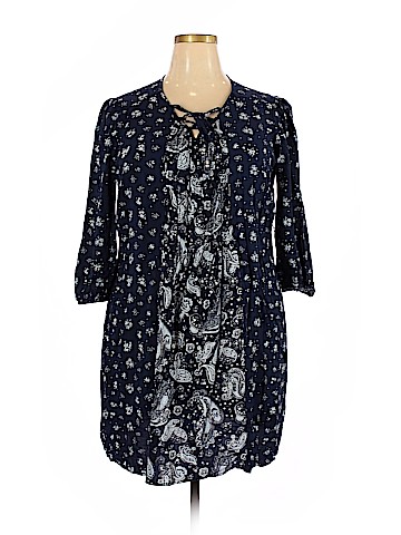 Terra & Sky Casual Dress (view 1)