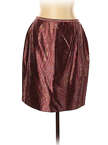 Kay Unger Silk Skirt (view 1)