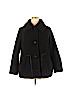 H&M 100% Polyester Black Coat Size 16 - photo 1