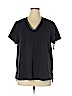 Ava & Viv Black Short Sleeve Top Size 1X - photo 1