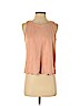 Monteau 100% Polyester Pink Sleeveless Blouse Size S - photo 1