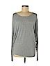 Zenana Outfitters Gray Long Sleeve Top Size M - photo 1