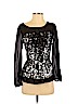 rue21 100% Polyester Black Long Sleeve Blouse Size S - photo 1