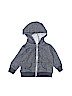 Carter's Gray Zip Up Hoodie 3-6 MO / 6 MO - photo 1