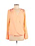 Charlotte Russe Pink Long Sleeve Blouse Size M - photo 1