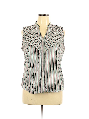 Lafayette 148 New York Sleeveless Blouse (view 1)