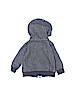 Carter's Gray Zip Up Hoodie 3-6 MO / 6 MO - photo 2