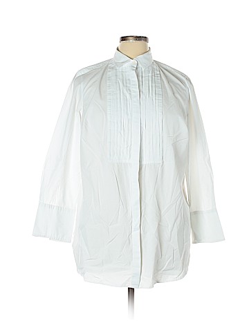 Lauren by Ralph Lauren Long Sleeve Button-Down Shirt (view 1)