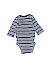 Gerber 100% Cotton Gray Long Sleeve Onesie Size 3-6 mo - photo 2