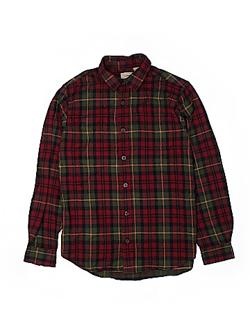 L.L.Bean Long Sleeve Button-Down Shirt (view 1)