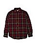 L.L.Bean 100% Cotton Burgundy Long Sleeve Button-Down Shirt Size 14 - 16 - photo 1
