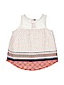 Eyeshadow 100% Polyester Ivory Sleeveless Blouse Size XL (toddler) - photo 2