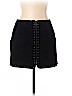 American Eagle Outfitters Black Faux Leather Skirt Size 10 - photo 1