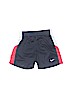 Nike 100% Polyester Solid Black Athletic Shorts 12-18 MO / 18 MO - photo 1
