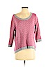 Francesca's 100% Acrylic Pink Pullover Sweater Size S - photo 1