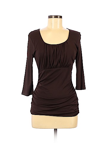 Classiques Entier 3/4 Sleeve Silk Top (view 1)