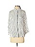 Forever 21 100% Rayon White Long Sleeve Button-Down Shirt Size S - photo 1