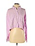 Forever 21 Purple Long Sleeve Button-Down Shirt Size S - photo 1